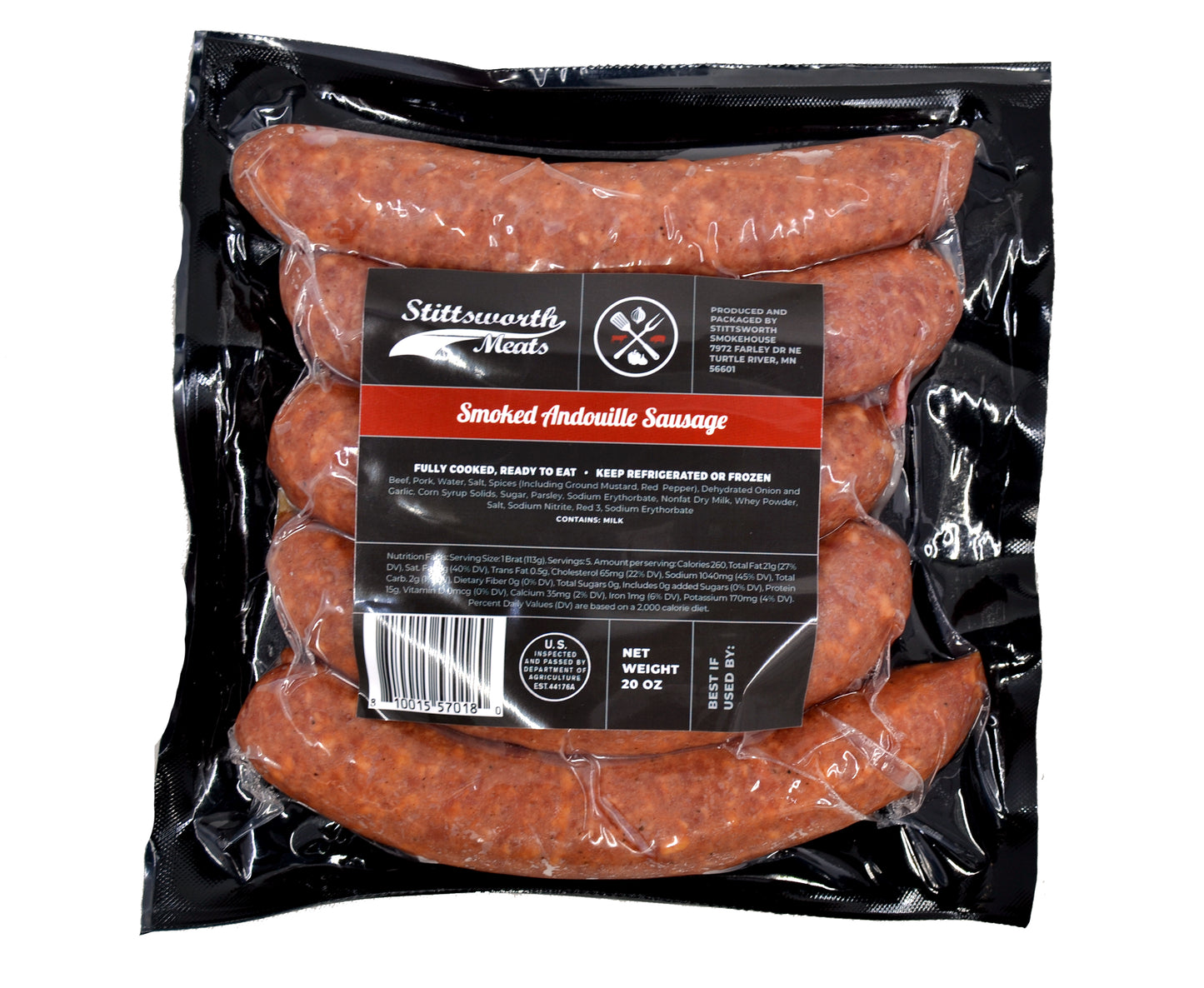 Smoked Andouille Sausage